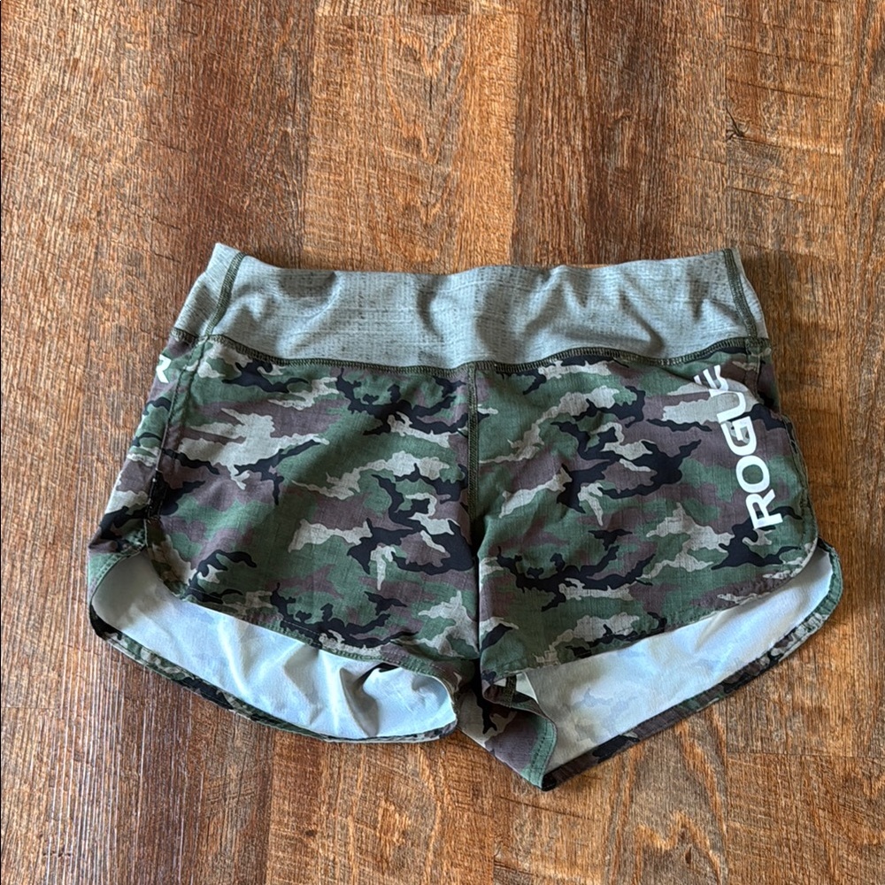 Rogue Green Athletic Shorts for Active Performance